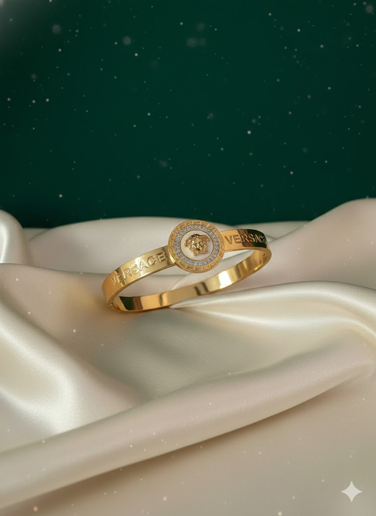 The Golden Medusa Heritage Cuff